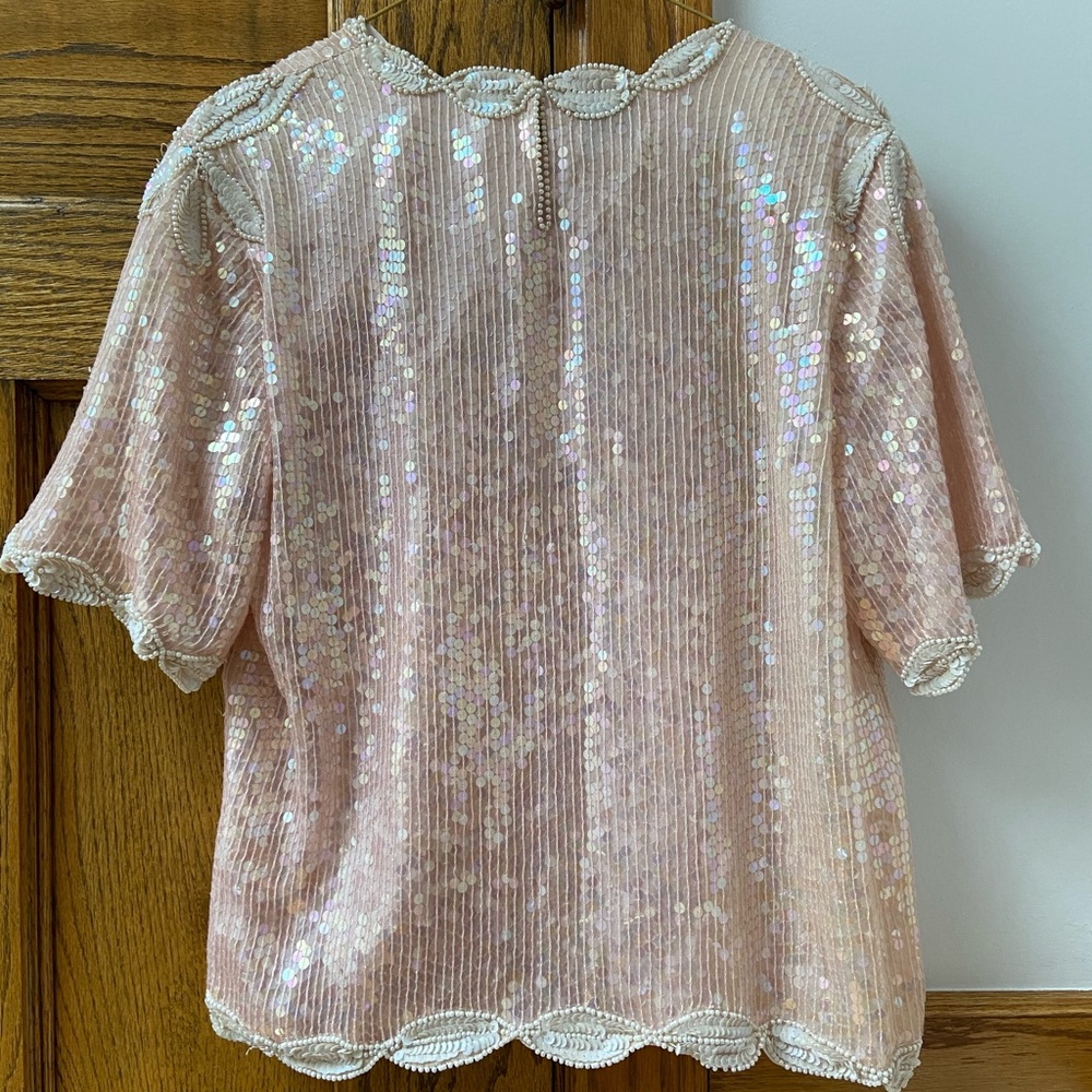 Vintage Sequin Top - Picture 2 of 7